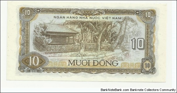 Banknote from Vietnam year 1980