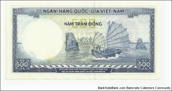 Banknote from Vietnam year 1964