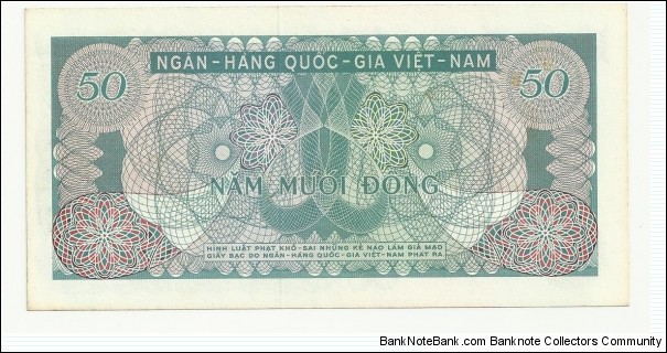 Banknote from Vietnam year 1970