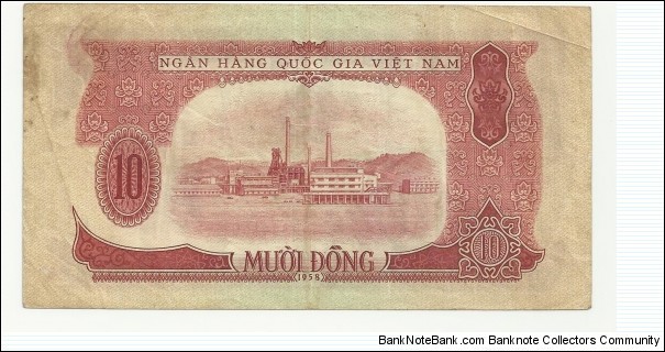 Banknote from Vietnam year 1958