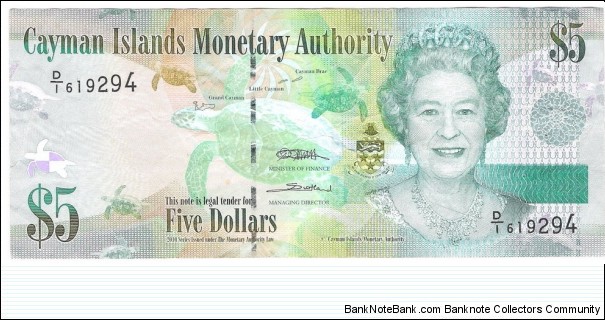 5 Dollars Banknote