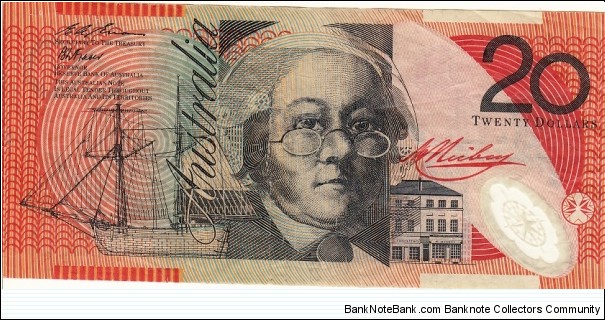 Banknote from Australia year 1994