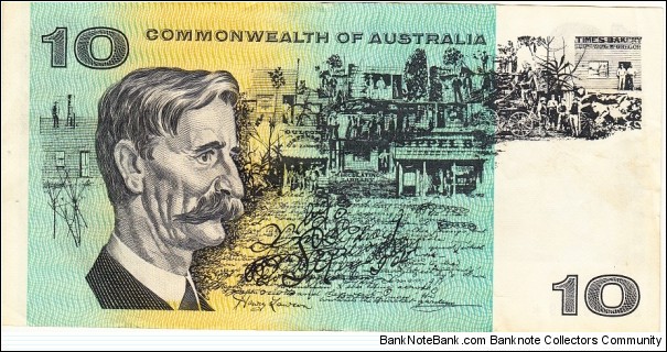 Banknote from Australia year 1966