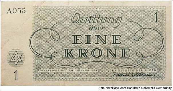 Banknote from Czech Republic year 1943