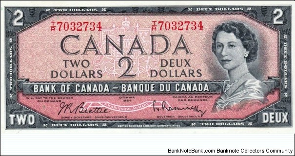 2 Dollars Banknote