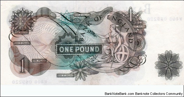 Banknote from United Kingdom year 1967