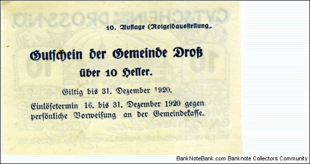 Banknote from Austria year 1920