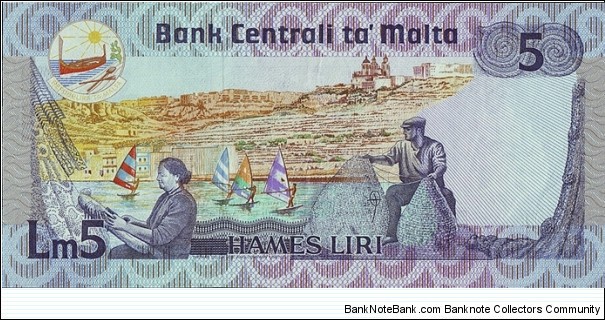 Banknote from Malta year 0