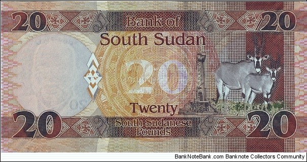 Banknote from East Africa year 2015