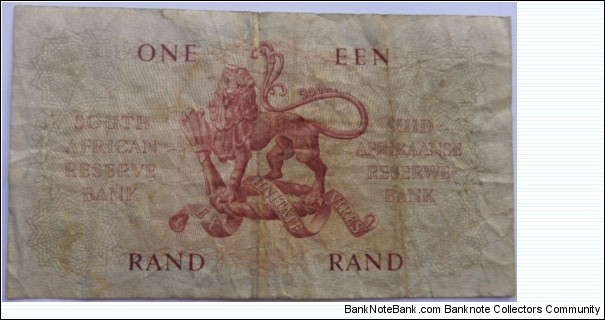 Banknote from South Africa year 1962