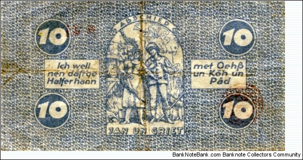 Banknote from Germany year 1921