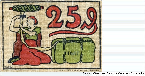 Banknote from Germany year 1921