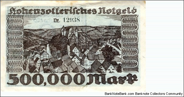 Banknote from Germany year 1920