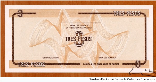 Banknote from Cuba year 1985