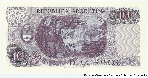 Banknote from Argentina year 1973