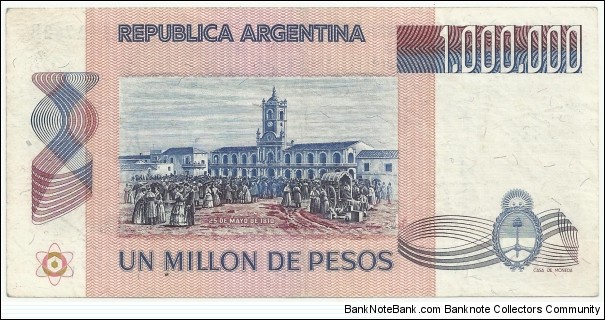 Banknote from Argentina year 1983