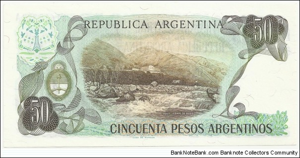 Banknote from Argentina year 1984