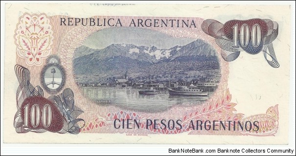 Banknote from Argentina year 1984