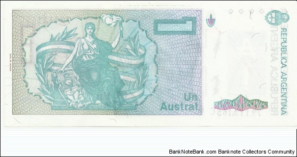 Banknote from Argentina year 1986