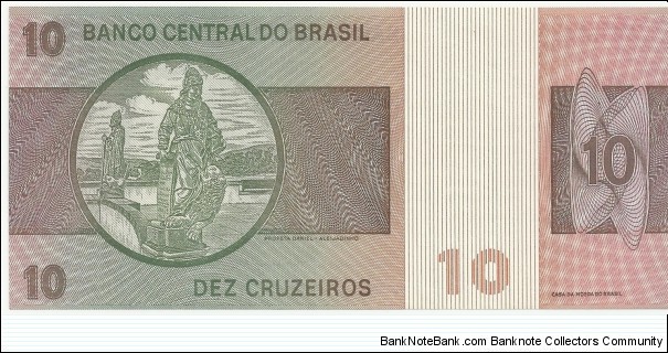 Banknote from Brazil year 1970