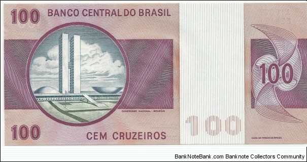 Banknote from Brazil year 1970