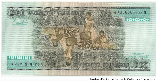 Banknote from Brazil year 1981