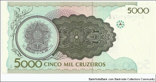 Banknote from Brazil year 1990