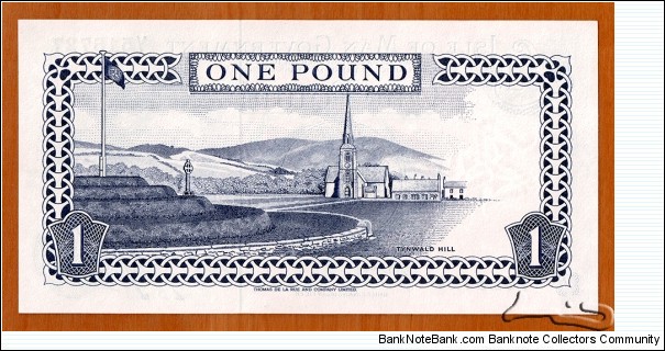 Banknote from Isle of Man year 1991