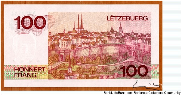 Banknote from Luxembourg year 1980