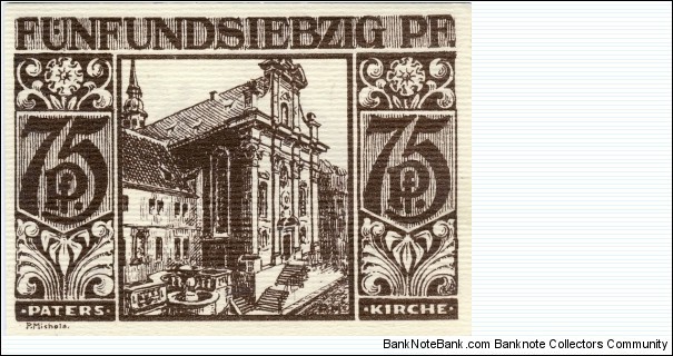 Banknote from Germany year 1921