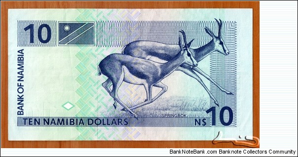 Banknote from Namibia year 1993