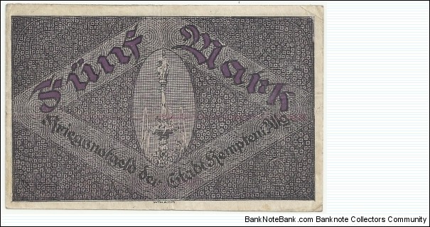 Banknote from Germany year 1918