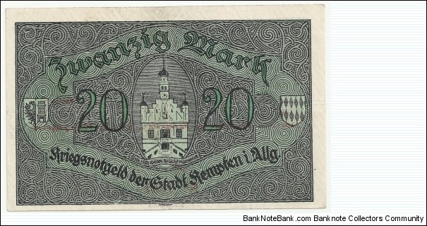 Banknote from Germany year 1918