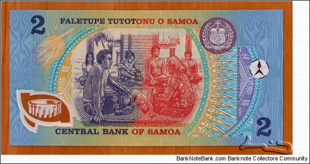 Banknote from Samoa year 1990