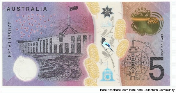 Banknote from Australia year 2016