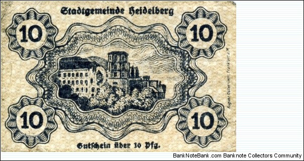 Banknote from Germany year 1917