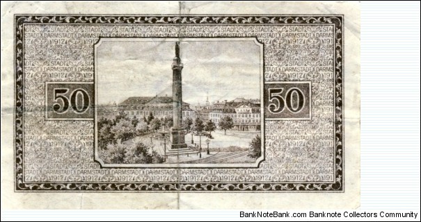 Banknote from Germany year 1917