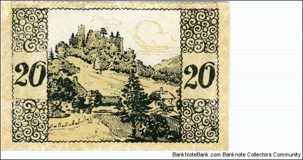 Banknote from Austria year 1920