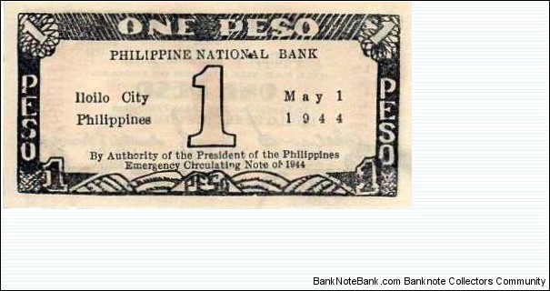 Banknote from Philippines year 1944