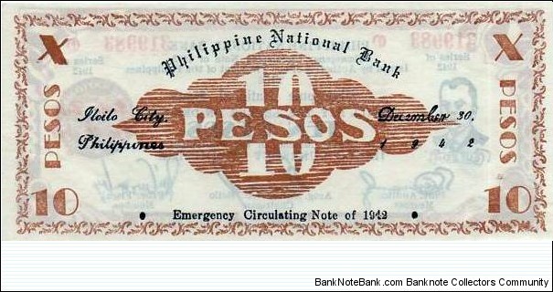 Banknote from Philippines year 1942