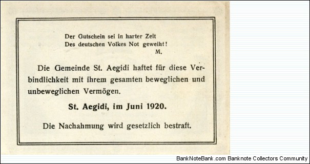 Banknote from Austria year 1920