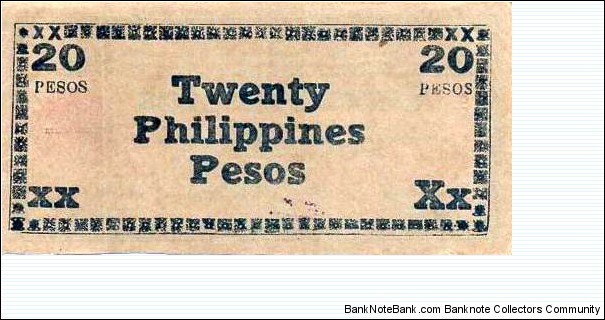 Banknote from Philippines year 1945