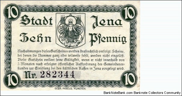 Banknote from Germany year 1920