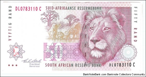 50 Rand(1992) Banknote