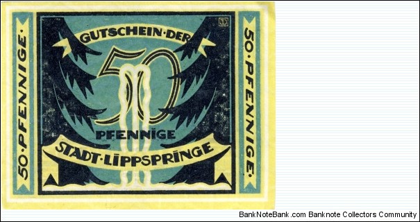 Banknote from Germany year 1921