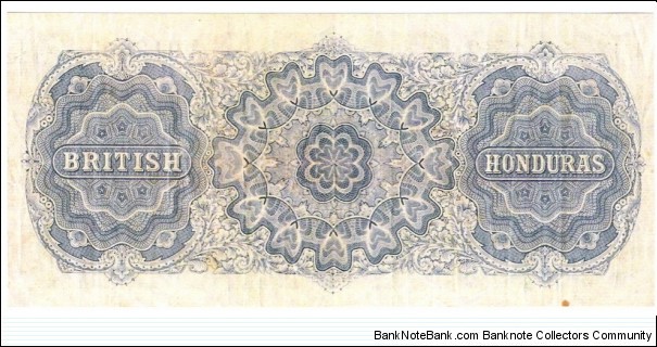 Banknote from Belize year 1896