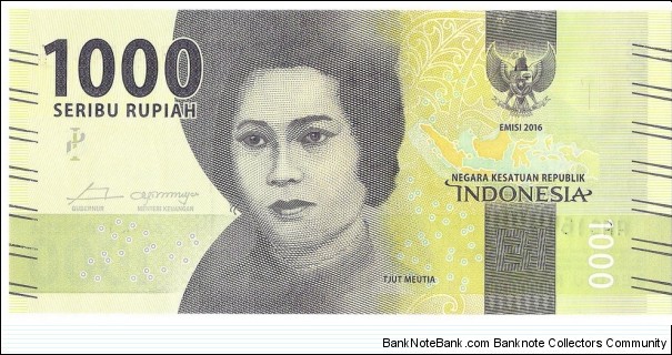 1000 Rupiah Banknote