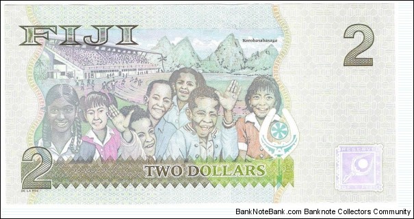 Banknote from Fiji year 2011