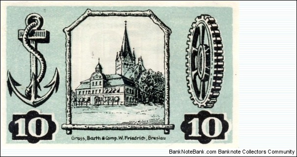 Banknote from Germany year 1921