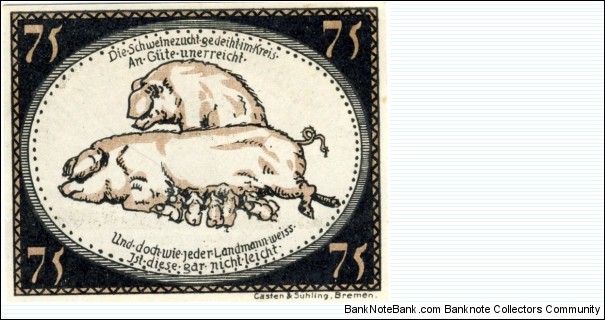 Banknote from Germany year 1921